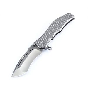 Kizer Gunhammer Titanium Gray Ki4501A2 (3.5" Stonewash)