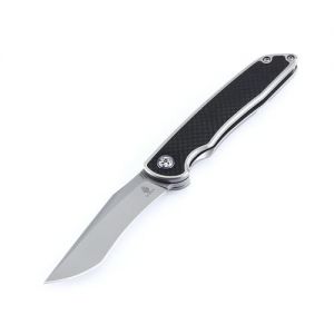 Kizer Matanzas Carbon Fiber Titanium Black Gray Ki4510A2 (3.4" Bead Blast)