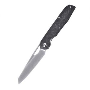 Kizer Genie Carbon Fiber Black Ki4545A2 (3.40" Stonewash)