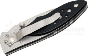 Ka-Bar Knives-KM270 , Maserin Folding Pocket Knife, 3'' Plain Blade, Stainless Steel Handles, W/ Pocket Clip, Rare, Discontinued