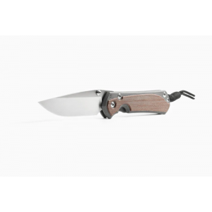 SEBENZA 31 NATURAL CANVAS MICARTA DROP POINT