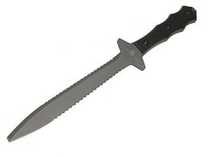 Blackhawk/M.O.D - 26-4 Beshara ,XSF-1 Tactical Dagger Knife,Black G-10 Handles, 6.4''Titanium  Besh Wedge Blade,W/ Sheath, Rare, Discontinued