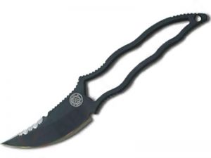 BLACKHAWK! / M.O.D- 60-4 - Scorpion Serrated Edge Fixed Blade Knife (3.5' AUS-6A Stainless Steel Blade)