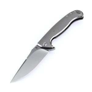 Kizer TORO Titanium Gray Ki4503 (4.0" Stonewash)