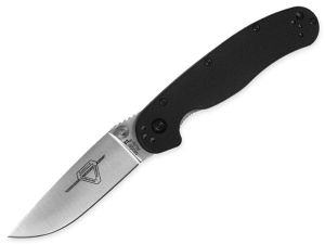 Ontario-8860 -  Rat model II SP -  folding knife (3" Aus -8 Stainless Steel Balde ) -Nylon 6 Handles With Liner Lock System
