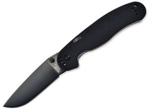 Ontario - 8871- Rat 1A BP -  folding knife - (3.5" AUS -8 Stainless Steel Blade) - G-10 handles - Tactical Assisted Opening