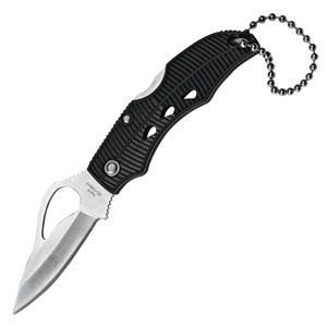 Spyderco Knives-BY11PBK Finch Bryd Series Folding Pocket Knife, Black FRN Handles,1-7/8'' Plain Blade, Lockback, Rare, Discontinued