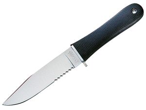 S.O.G   S24 Northwest Ranger Fixed Blade, 5'' Plain Blade, Stainless Steel AUS-6 Blade, Leather Sheath