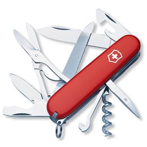 Victorinox - 54821 - Folding Pocket Knife - Multi Tool -  Mountaineer Swiss army knife - 2 Blades,Metal File And Saw Included