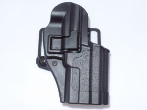 Blackhawk-410508BK-R CQC Serpa Concealment Holster For Sig Pro 2022, Matte Finish, Right Hand Use, With Belt Loops, And Paddle PLatforms
