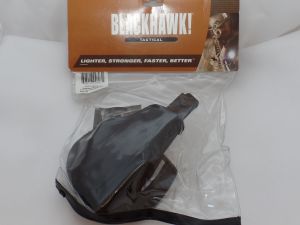 Blackhawk-40PH16BK-R Paddle Holster For 3-1/4''--3-3/4'' Barrel Medium And Large Auto,s , Black Nylon, Tactical, Right Hand Use