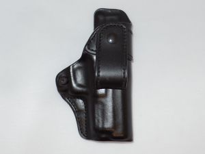 Blackhawk-420411BK-R  Inside The Pants For Springfield XD, Right Hand Use, Black Leather, With Adjustable Tension Screw , NO-11