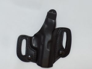 Blackhawk-420101BK-R Detachable Slide Holster For Colt Gov't Comm, Right Hand Use, Black Leather, With Covered Trigger Guards