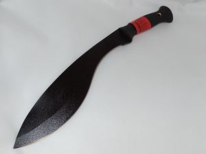 Cold Steel-35LTC ( Light Terrain Chopper ) Gurkha Kukri Fixed Blade Knife, 12'' Plain High Carbon  V  Steel Blade, With Cordura Sheath