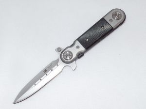 MTECH USA - MT - 305 - Folding Pocket Knife - (3.5"Titanium-Oxide Coated 440 Stainless Steel Blade)