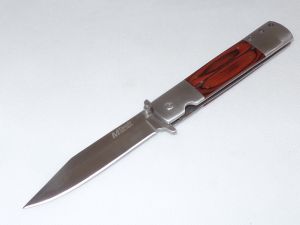 MTech Knives- MT-079 -Faux Butterfly Folding pocket Knife ( 4" 440 Stainless Steel Blade )