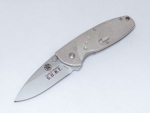 Smith & Wesson- SWSORT -SORT Assisted Opening Folding Pocket Knife ( 2.5" 4034 Stainless Steel )