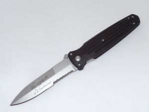 Gerber-05780 Applegate-Fairbairn Combat Folder Combo edge knife