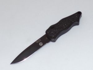 Blackhawk /M.O.D - 46-3 , Elishewitz Phoenix Tactical Neck Knife, 3.5'' Plain Blade, T6 Aluminum Handles, W/ Sheath, Rare, Discontinued