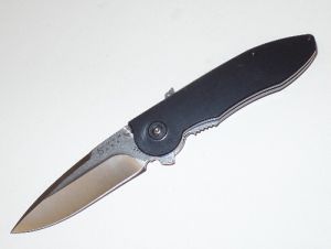 Buck Knives-B297-DP Sirus Assisted Opening Pocket Knife, 3.25'' Satin Plain Blade, Anodized Aluminum Handles, W/ Pocket Clip, Rare, Discontinued