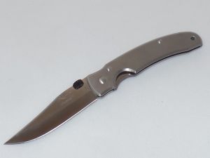 JUNGLEE - K02013 - Marshall - Folding Pocket Knife - (3 2/8" ATS - 34 Stainless Steel Blade) - Reversible Steel Belt Clip