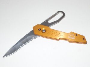 BUCK- 437-ORX-0 -Revolution Folding Pocket Multi Tool Knife ( 3" Serr Steel Blade )