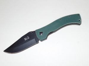 Ka-Bar 6000 Tactical Folder ,G10 Scales, Liner Lock, W/ Thumb Hole