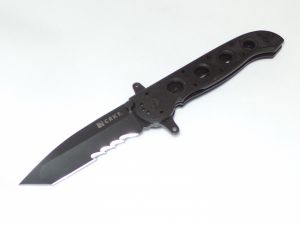 CRKT- M16-14SFG Special Forces Tactical Folding Pocket Knife By Carson, 3.99'' Tanto Blade, G-10 Handles, VEFF Serrations, AutoLAWKS/ Pocket Clip