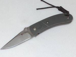 CRKT-LUS-01  Urban Shark By Lightfoot Folding Pocket Knife,  Zytel Handles, 2.5'' Plain Edge Blade, With Lanyard Hole