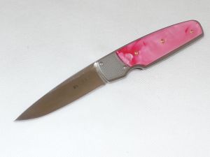 CRKT-7403P Kommer Fulcrum Folding Pocket Knife,, 2.75'' Satin Plain Blade, With Pocket Clip