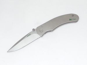 CRKT-6002 Large  Navajo Folding Pocket Knife, Liner Lock, Made In Italy, Vinatge