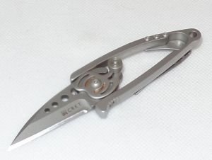 CRKT- 5120 Snap Lock 2 Folding Pocket Knife, 1.75'' Plain Blade, AUS-4 Handle Material,Designed By Ed Van Hoy
