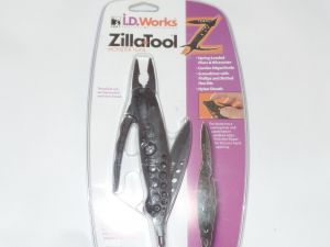 CRKT- 9060KC   Zilla  Multi Purpose Tool, Spring Loaded, Black Stainless Steel Handles, With Nylon Sheath