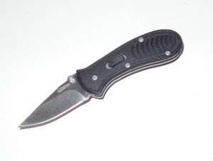 Timberline Knives-1153  , Vallotton SQK  Assisted Opening Pocket Knife,1.90'' Plain Blade, Black Zytel Handles, W/ Pocket Clip