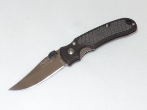 JUNGLEE - K02045 - Razor - Folding Pocket Knife - (2 5/8" AUS -10 Stainless Steel Blade) - Zytel Scales - Fast Opening Ambidextrous