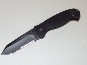 Timberline Knives-7869 , Delta 18 Folding Knife,3-3/4'' Drop Point Blade,Black G-10 Handles,W/ Pocket Clip, Rare, Discontinued