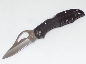 Spyderco- BY04PBK -Meadowlark Folding Pocket Knife ( 2.94" 8CR13MoV Blade Black FRN Handle )