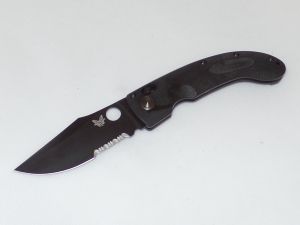 Benchmade Knives -741 ,  Onslaught Tactical Folding Knife,4.3'' Clip Point Blade,G-10 Handles, , Axis Lock,W/ Ambidextrous Thumb Hole Opener, Rare