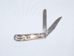 CASE- 08603- TINY TRAPPER Folding Pocket Knife ( 1.5" Stainless Steel )