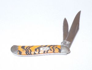 CASE- 08624 -Peanut Bengal Folding Pocket Knife ( 1 3/4" Stainless Steel Blade )