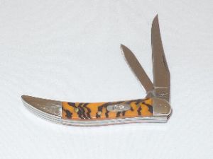 CASE- 08627 -Tiny Toothpick Bengal Folding Pocket Knife ( 1.5" Stainless Steel Blade ) 08627