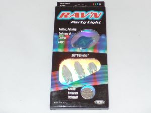 RAV'N Party Light, Photon  Micro Light Batteries Included, , Rare, Discontinued