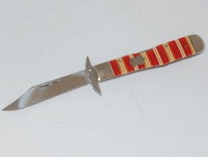 CASE- 05317 -Cheetah Andy STRP Folding Pocket Knife ( 2.5" Stainless Steel blade ) 05317