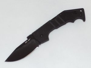 Cold Steel Knives-58TLCAK , AK-47 , Tactical Folding Knife , G-10 Handles, 3.5'' Black Plain Blade , W/ Pocket Clip