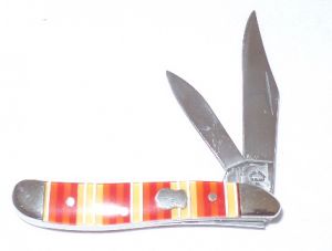 CASE- 05323 -Peanut Candy Strip Folding Pocket Knife ( 2.5" Stainless Steel Blade)