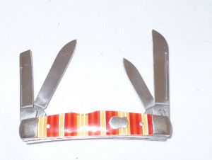 CASE- 05318 -Congress CNDY STRP Folding Pocket Knife ( 2.5" Stainless Steel Blade )