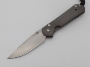 Chris Reeve Knives - L21-1246 , Large Sebenza 21 CGG , Doppler , Folding Knife , Titanium Handles , 3.62'' Stonewash CPM-S35VN Blade , W/ Pocket Clip (Knives)