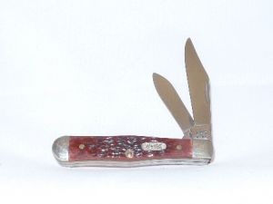 Case Knives-64701 Coca Cola Version Coke Bottle Walnut Folding Pocket Knife, 1-3/4'' High Polish Blade, Rare, Discontinued, Walnut Jigged Bone Handles