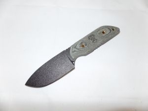 TOPS Knife- STXL03-HP -Strikar Non-serrated Fixed Blade ( 3.5" Hunter Stainless Steel Blade )