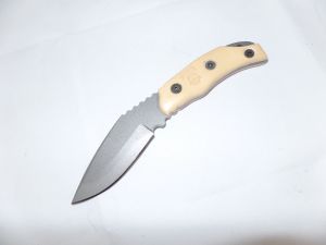 TOPS Knife- CH262 -Cheetah Fixed Blade Knife ( 3.25" Stainless Steel Blade Gray )